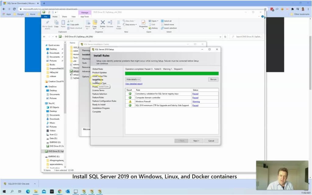 Jeg viser hvordan man installerer SQL Server Developer Edition på en ...